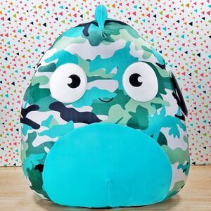 Squishmallow Calais the Chameleon 16" UltraSoft Valentines Day Holiday Plush New